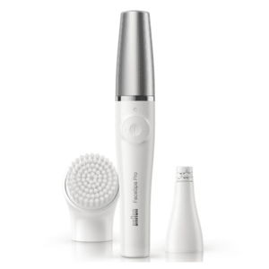 Epilator facial Braun FaceSpa Pro 910, Reincarcabil (Alb/Argintiu) imagine