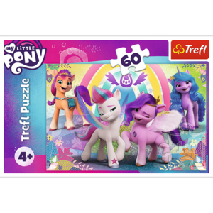 Puzzle 60 piese - My Little Pony - Poneii minunati - Trefl imagine