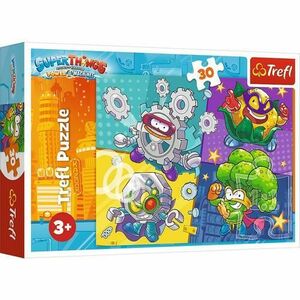 Puzzle - Super Eroii, 30 piese - Super Things - Trefl imagine
