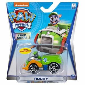 Jucarie - PAW Patrol Macheta Metalica: Rocky cu Masina de Curatenie - Spin Master imagine