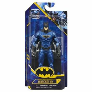 Figurina - DC - Batman Blue Metal Tech, 15 cm - DC - Spin Master imagine