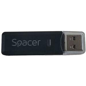 Card Reader Spacer SPCR-USB3-02, USB 3.0 (Negru) imagine
