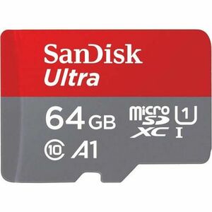 Card de memorie SanDisk Ultra microSDXC, 64GB, UHS-I, 140MB/s, SDSQUAB-064G-GN6MN imagine