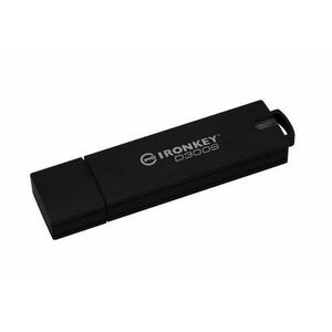 Stick USB Kingston IronKey D500S, 32 GB, USB 3.2 (Negru) imagine