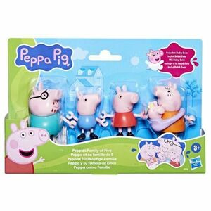Peppa Pig Set 5 Figurine Familia Peppa imagine