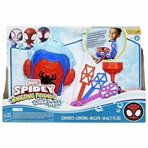 Spidey Si Prietenii Lui Uimitori Marvel Water Webs Lansator Bule De Sapun imagine