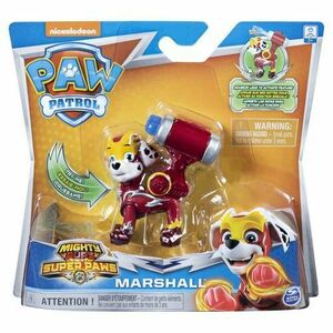 Figurina - Patrula Catelusilor - Super Paws Marshall - Paw Patrol - Spin Master imagine