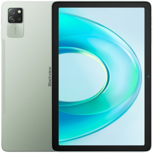 Tableta Blackview Tab 60 Pro SET LTE, Procesor Octa-core T606 1.6GHz, Ecran IPS LCD HD+ 10.1inch, 8GB RAM, 128GB Flash, Camera 8MP, Wi-Fi, Bluetooth, 4G, Dual SIM, Android + Husa, Folie, Tastatura, Stylus, Mouse (Verde) imagine