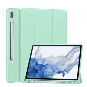 Husa Techsuit pentru Samsung Galaxy Tab S10 FE+, Flex Trifold (Verde Deschis) imagine