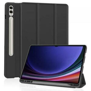 Husa pentru Samsung Galaxy Tab S10 Ultra / Tab S9 Ultra, Techsuit, Flex Trifold (Negru) imagine