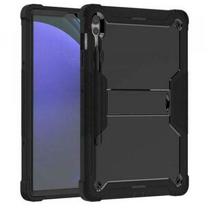 Husa pentru Samsung Galaxy Tab S10+ / Tab S9+, Techsuit, Rugged TabShell (Negru) imagine