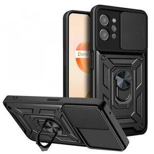 Husa pentru Realme C31, Techsuit, CamShield, Neagra imagine