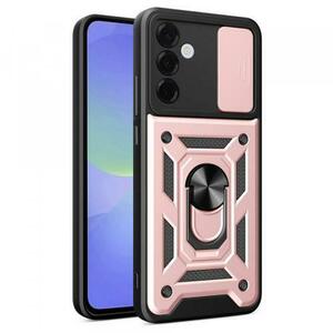 Husa pentru Samsung Galaxy A36 A366, Techsuit, CamShield, Negru/Roz imagine