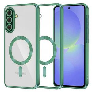 Husa MagSafe Techsuit Luxury Crystal pentru Samsung Galaxy A56 A566 / A36 A366 (Verde) imagine