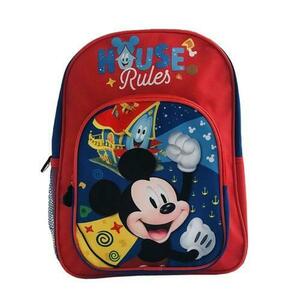 Ghiozdan gradinita Mickey 21412201_4, 2 compartimente, dimensiuni 32x25x10cm imagine