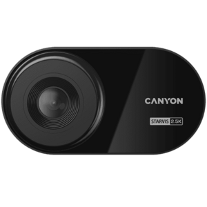 Camera video auto CANYON DVR25, 2.5K 1440p, Wi-Fi, Ecran IPS 3inch, Unghi filmare 140 grade (Negru) imagine