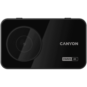 Camera video auto CANYON DVR40GPS, 4K Ultra HD 2160p, Wi-Fi, GPS, Unghi de filmare 140 grade (Negru) imagine
