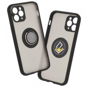 Husa Techsuit Glinth pentru Apple iPhone 11 Pro Max (Negru) imagine