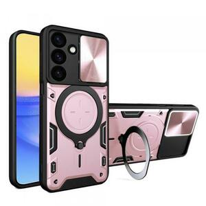 Husa Techsuit CamGuard Pro pentru Samsung Galaxy A16 5G A166 / A16 4G A165 (Roz/Negru) imagine