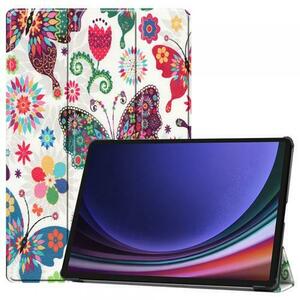 Husa pentru Samsung Galaxy Tab S9 FE / Tab S9 / Tab S10 FE, Techsuit, FoldPro Butterfly (Multicolor) imagine