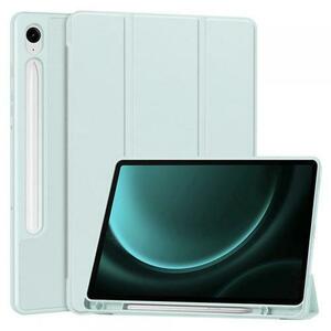 Husa pentru Samsung Galaxy Tab S9 FE / Tab S9 / Tab S10 FE, Techsuit, Flex Trifold (Albastru deschis) imagine