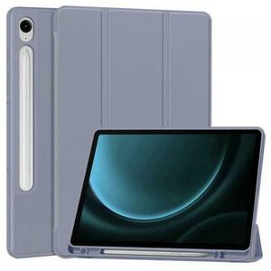 Husa pentru Samsung Galaxy Tab S9 FE / Tab S9 / Tab S10 FE, Techsuit, Flex Trifold (Mov) imagine