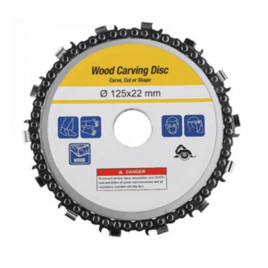Disc flex lemn cu lant drujba polizor unghiular 125 x 22 diametru 5'' MX457 imagine