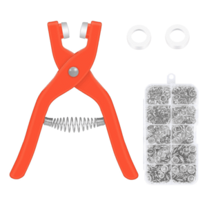 UB Set 2 X Cleste Pentru Capsat cu Capse Incluse Portocaliu imagine