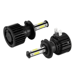 UB Set 2 leduri H4 cu doua faze 360 grade 4 fete luminoase alb putere 200W temperatura 6000k imagine