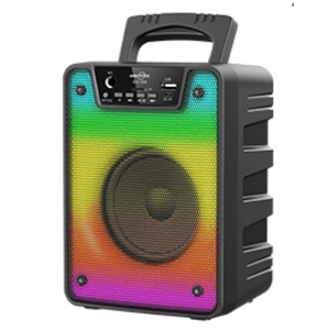 Boxa wireless GTS 1868 cu bluetooth USB lumini si microfon imagine