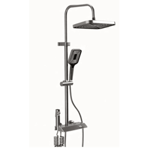 Set de dus multifunctional tip ploaie cu afisare digitala si cu termostat imagine