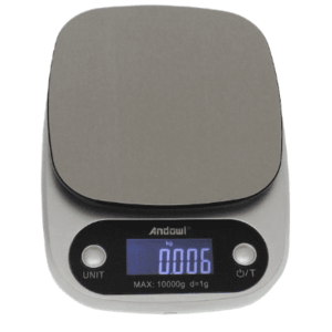 Cantar electronic de bucatare Argintiu cu display C305 imagine