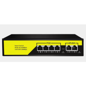 Comutator inteligent de retea Andowl Q JH09 POE cu 6 porturi 100M imagine