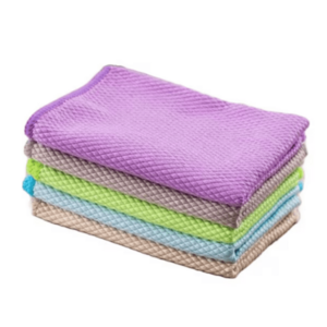 Set 5 Lavete microfibra reutilizabile 40x30 cm super absorbante imagine