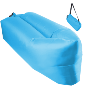 Saltea gonflabila tip sezlong Lazybag material rezistent umflare fara pompa pentru plaja/picnic/camping rucsac de depozitare imagine