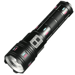 Lanterna Profesionala AK177 Incarcare Type C putere 60W indicator de incarcare cu 8 acumulatori imagine