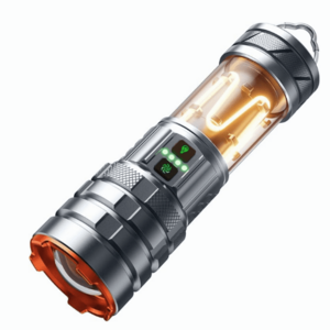 Lanterna de mana puternica ZSH AK183 cu zoom telescopic 3000m acumulator 26650 imagine