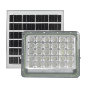 Proiector solar LED impermeabil 300W cu panou si telecomanda GD 300X imagine