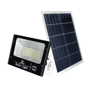 Proiector cu panou solar 600W si telecomanda BJ600W imagine