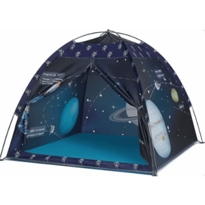 Cort pentru copii model Jupiter 1.2m x 1.2m x 1.05m cu lanterna proiector imagine