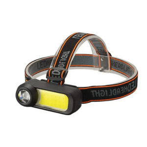 Lanterna de cap WH 1707 cu led XPE+COB ajustabila 90 de grade 2 moduri iluminare imagine
