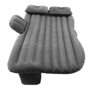 Saltea auto gonflabila 2 perne suprafata catifelata 130 x 80 x 40 cm imagine