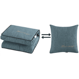 Perna 2 in 1 multifunctionala 40x40x10cm/110x150cm VERDE imagine