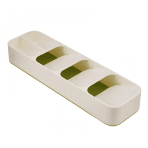 Organizator pentru tacamuri 5 compartimente Alb imagine