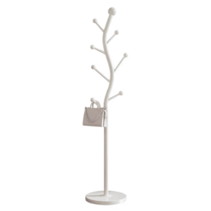 Cuier pentru haine in forma de S cu 7 carlige otel carbon 178 x 30 cm alb imagine