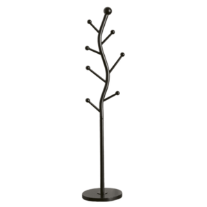 Cuier pentru haine in forma de S cu 7 carlige otel carbon 178 x 30 cm negru imagine