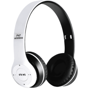 CASTI AUDIO FARA FIR OVER-EAR P47 CU BLUETOOTH SI RADIO imagine