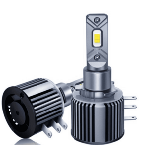 Set 2 becuri LED auto V68 H15 putere 120W 12000LM 6000K imagine