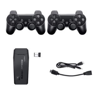 Consola Game stick cu peste 20000 de jocuri incorporate 2 controlere wireless iesire HDM imagine