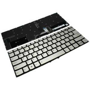 Tastatura Lenovo PK1318S3C03 Argintie iluminata backlit imagine